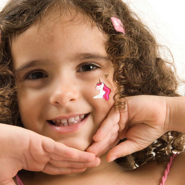 Косметика - Набір тату для тіла Tattooshka Райдужний єдиноріг (EC-651)#2