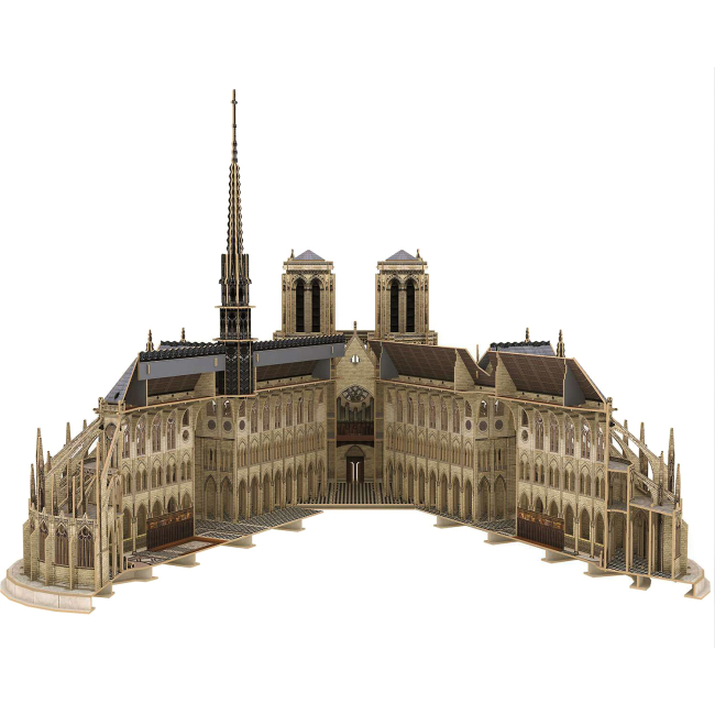 3D-пазли - Тривимірний пазл CubicFun Нотр-Дам де Парі (MC260h)#2