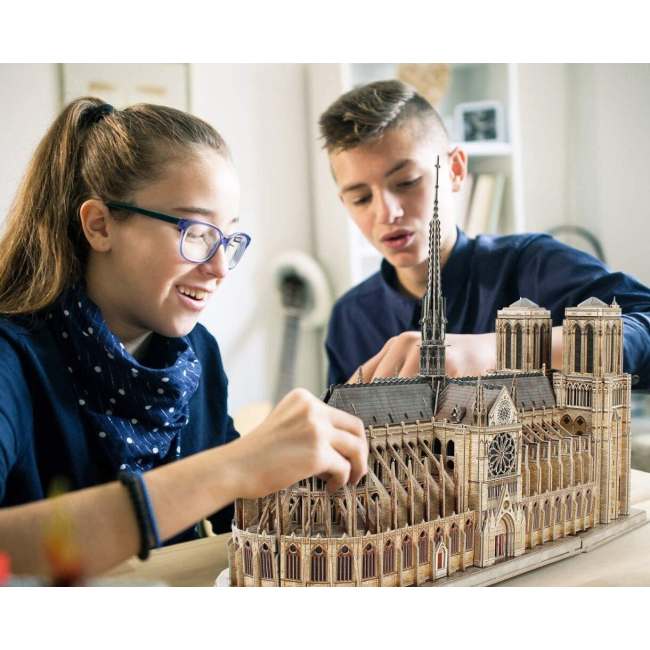 3D-пазли - Тривимірний пазл CubicFun Нотр-Дам де Парі (MC260h)#5