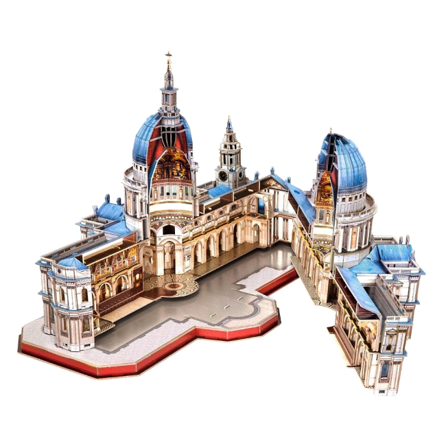 3D-пазли - Тривимірний пазл CubicFun Собор Святого Павла (MC270h)#2
