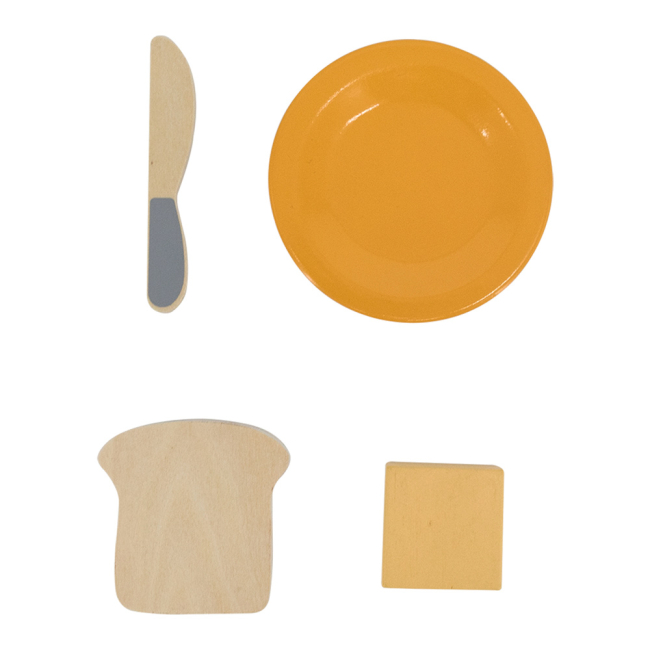 Детские кухни и бытовая техника - Игрушечный тостер Viga Toys PolarB деревянный (44017)#3