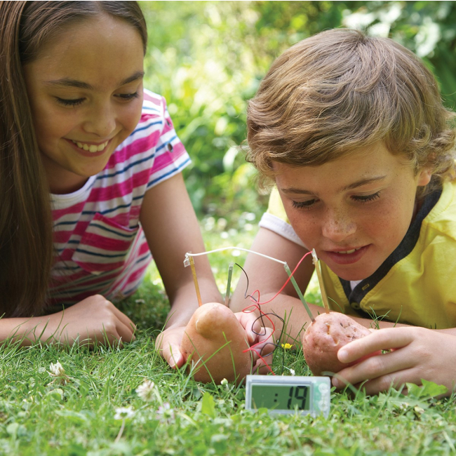 Научные игры, фокусы и опыты - Набор для исследований 4M Green science Картофельные часы (00-03275)#4