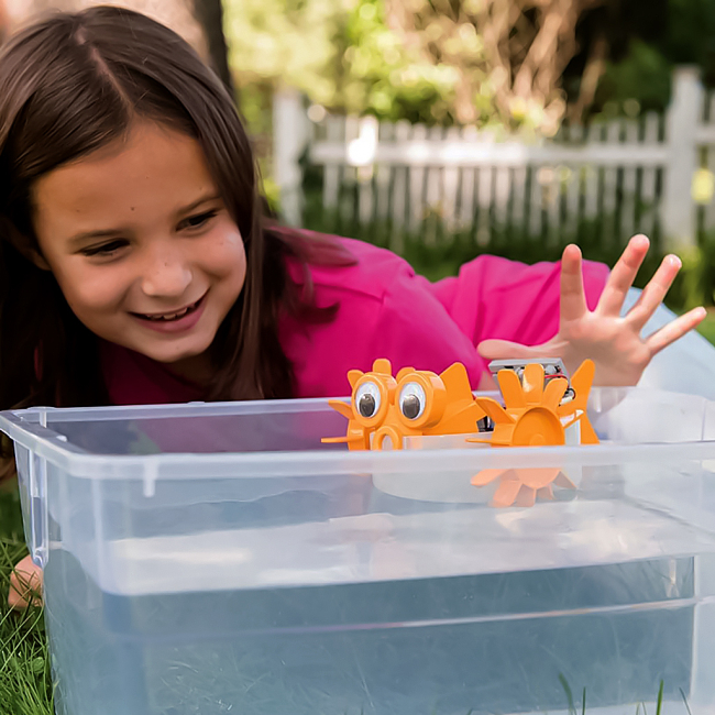 Конструктори з унікальними деталями - Конструктор 4M Green science Акваробот (00-03415)#5