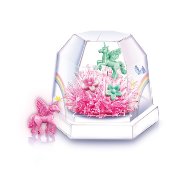 Научные игры, фокусы и опыты - Набор 4M Crystal growing Кристаллы под куполом Единороги (00-03923/US)#2