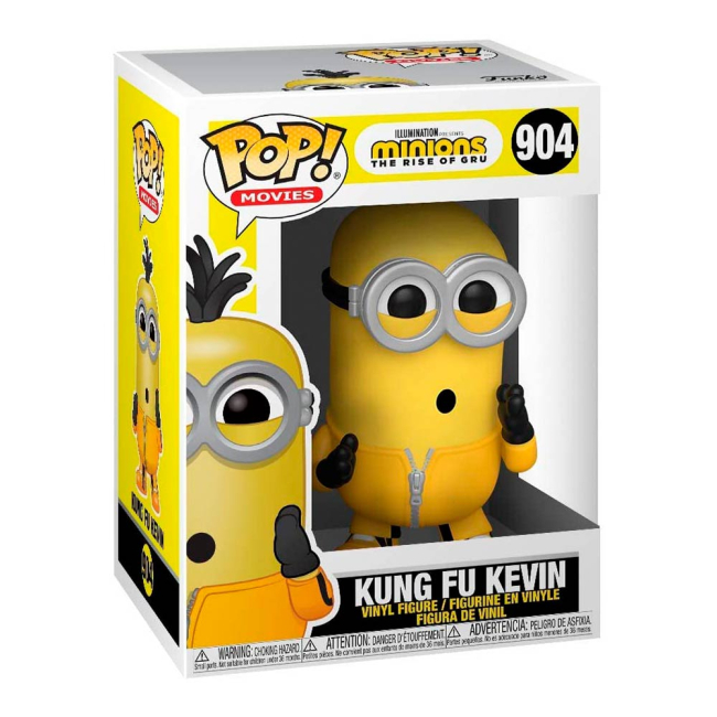 Фигурки персонажей - Фигурка Funko Pop Minions 2 Кунг-фу Кевин (47804)#2