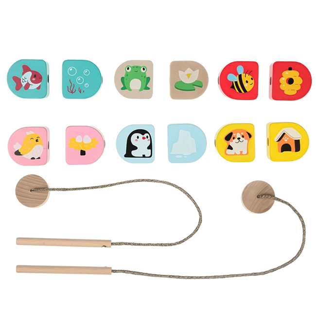 Развивающие игрушки - Шнуровка Cubika Мой дом (4823056515580)#2