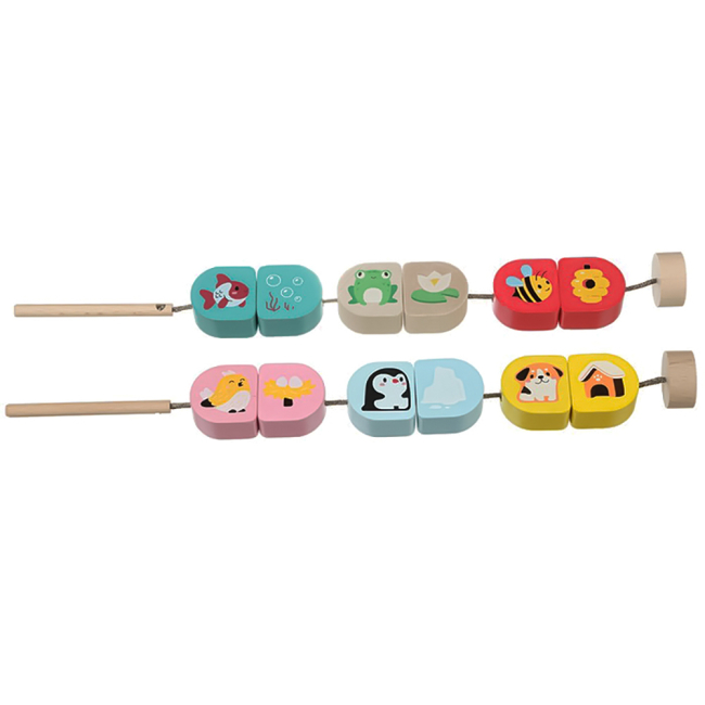 Развивающие игрушки - Шнуровка Cubika Мой дом (4823056515580)#3