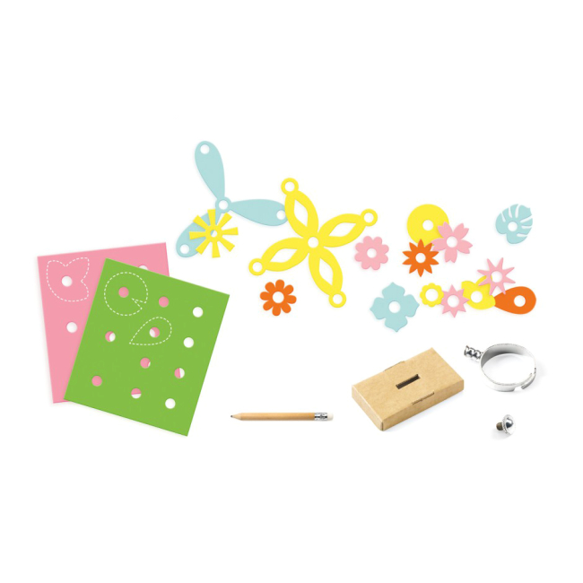 Набори для творчості - Набір для створення аксесуарів DJECO кільця (DJ09499)#2