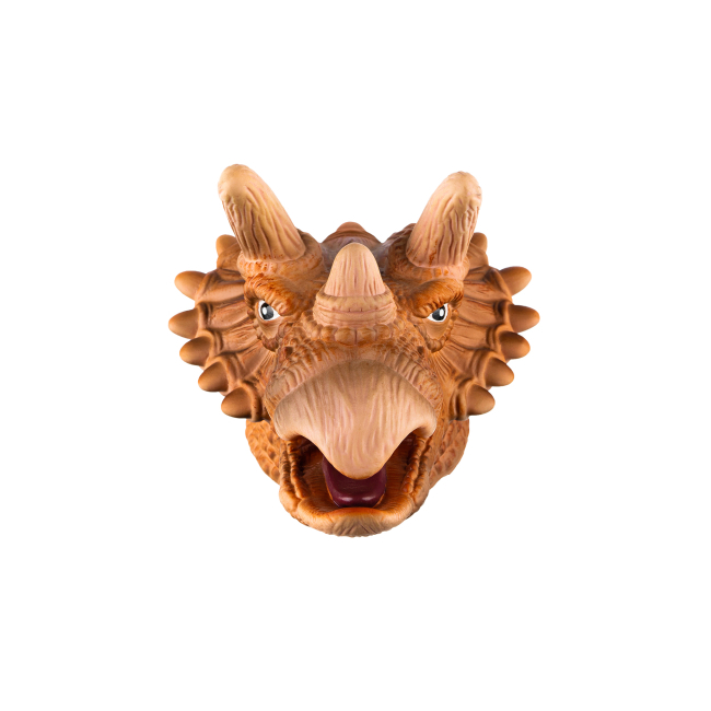 Фигурки животных - Игрушка-рукавичка Same toy Трицератопс (X372UT)#2