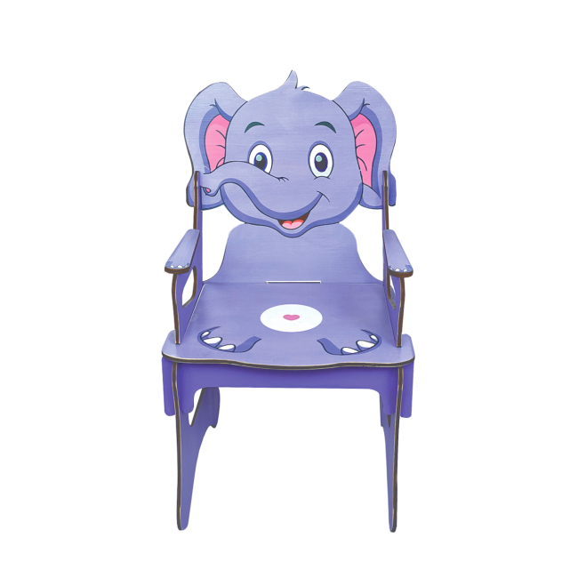 Детская мебель - Стульчик детский Tatev Слон деревянный (4820231170534)#2