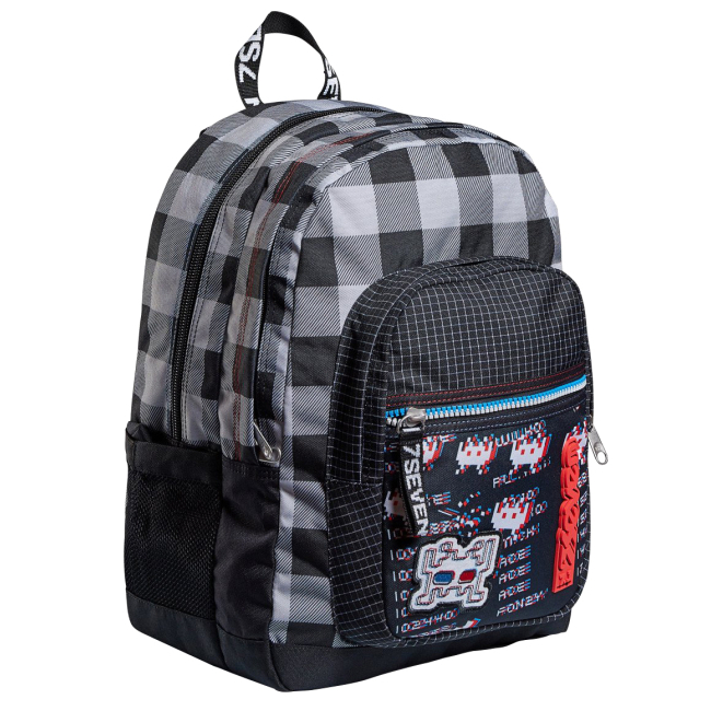 Рюкзаки и сумки - Рюкзак Seven Freethink Space check с USB-разъемом (201002051899)#2