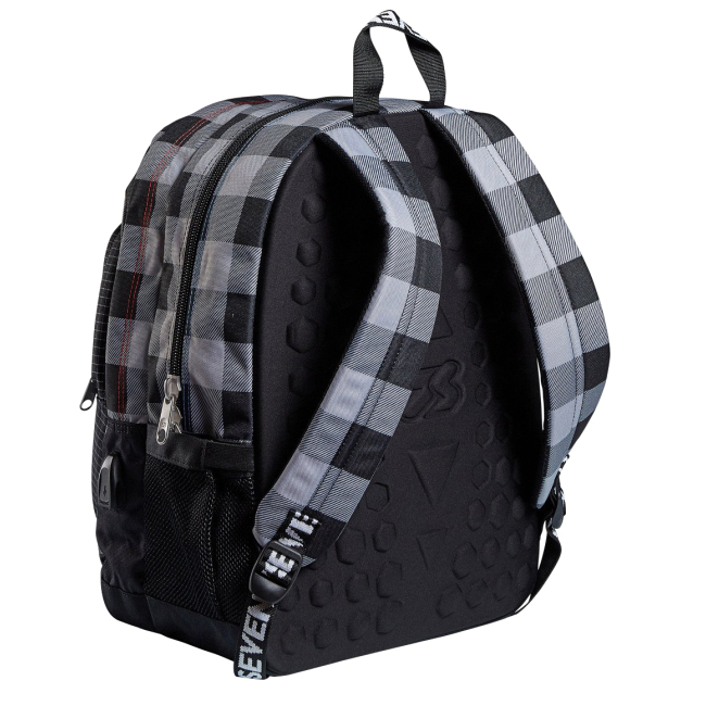 Рюкзаки и сумки - Рюкзак Seven Freethink Space check с USB-разъемом (201002051899)#4