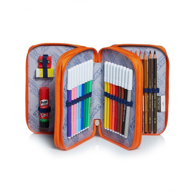 Пеналы и кошельки - Пенал с наполнением Seven 3 Сompartments Upbeat (301012002506)#3