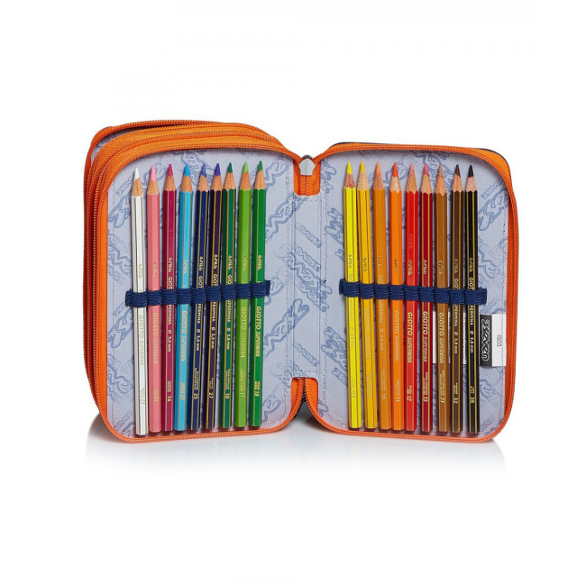 Пеналы и кошельки - Пенал с наполнением Seven 3 Сompartments Upbeat (301012002506)#4