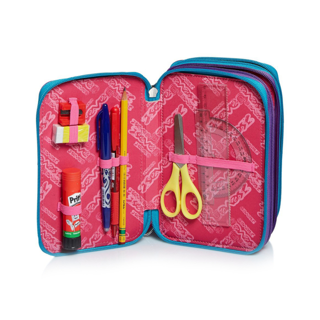 Пенали та гаманці - Пенал із наповненням Seven 3 Сompartments Wild feeling (301012003564)#5