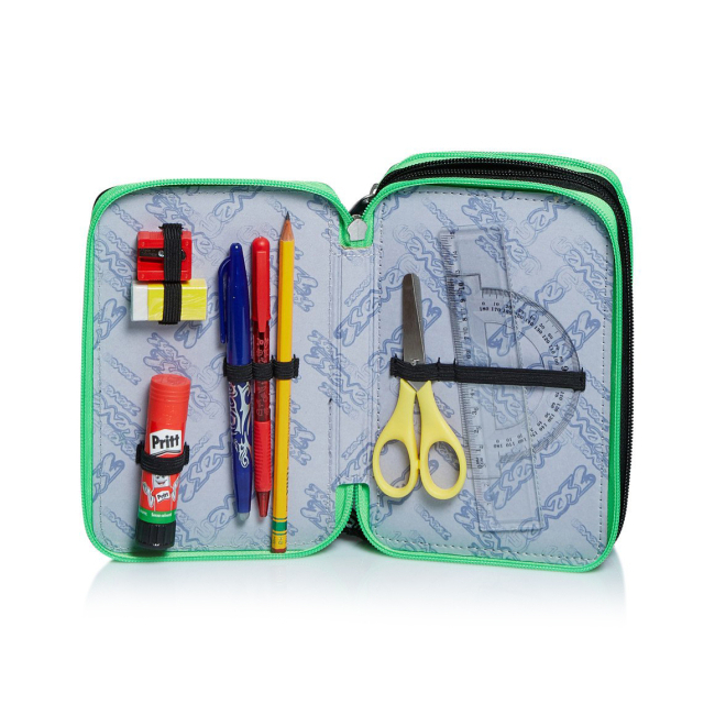 Пенали та гаманці - Пенал із наповненням Seven 3 Сompartments Alpha beat (301012012899)#5