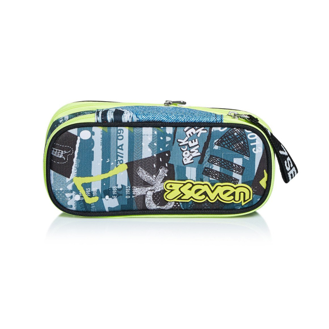 Пеналы и кошельки - Пенал Seven Round plus Urban rock (301022004699)#2