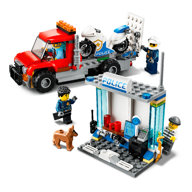 Конструктори LEGO - Конструктор LEGO City Поліцейська коробка з кубиками (60270)#4