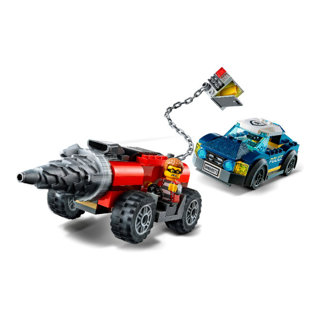 Конструктори LEGO - Конструктор LEGO City Елітний поліцейський загін переслідування бура (60273)#5