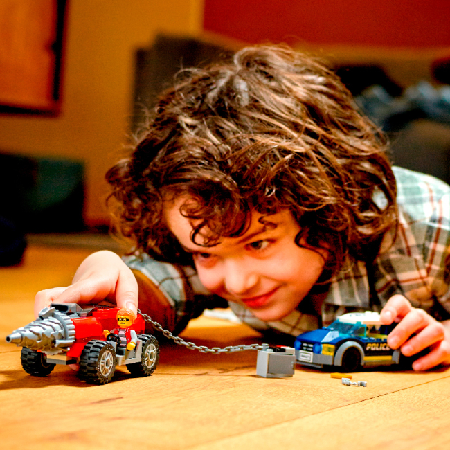 Конструктори LEGO - Конструктор LEGO City Елітний поліцейський загін переслідування бура (60273)#7