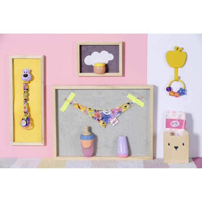 Одяг та аксесуари - Набір аксесуарів Baby Born Ніжний догляд з чарівною пустушкою (830826)#3