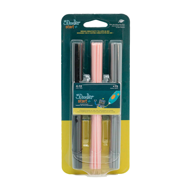 3D-ручки - Набір стрижнів для 3D-ручки 3Doodler Start Мікс 75 шт (3DS-ECO-MIX3-75)#2