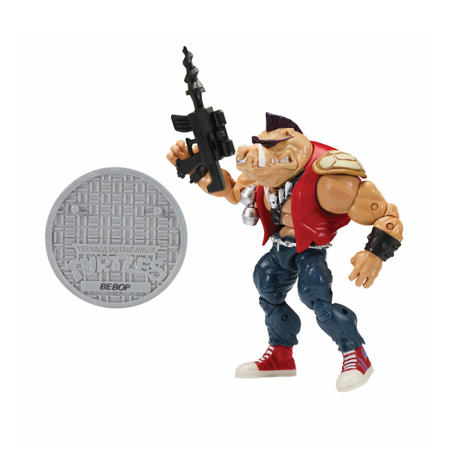 Фигурки персонажей - Набор фигурок TMNT Микеланджело против Бибопа (81277)#3