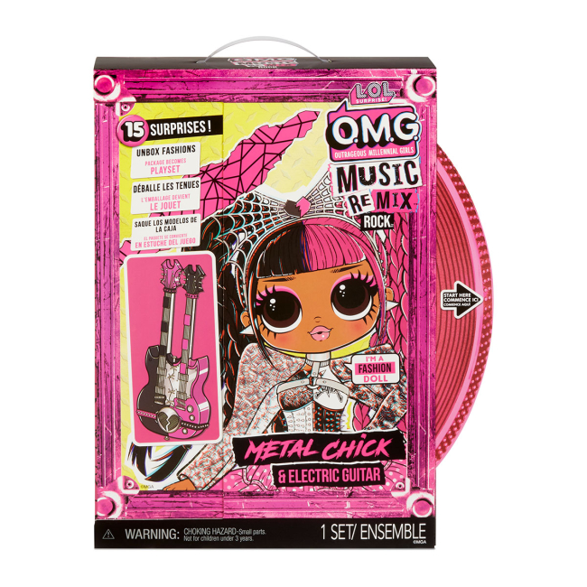 Ляльки - Набір LOL Surprise OMG Remix rock Леді-метал із сюрпризом (577577)#2