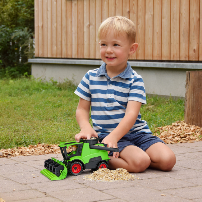 Машинки для малышей - Машинка Lena Truckies Комбайн зерноуборочный (1626)#5