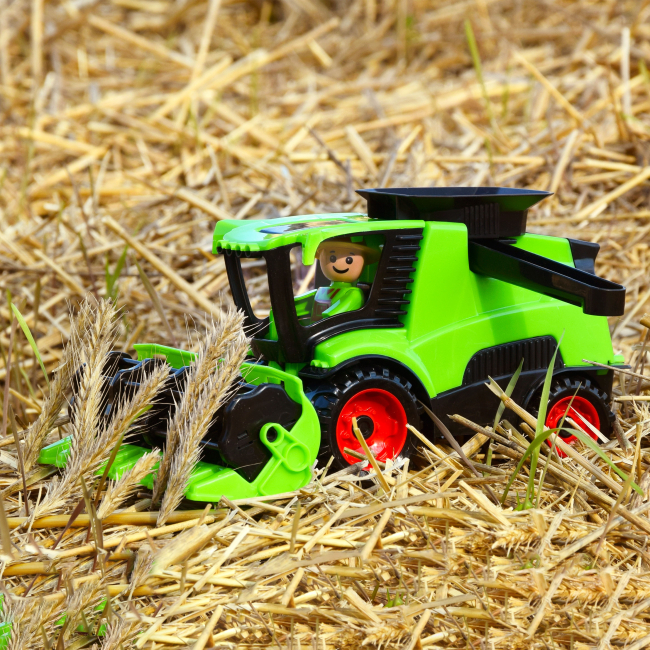 Машинки для малышей - Машинка Lena Truckies Комбайн зерноуборочный (1626)#6