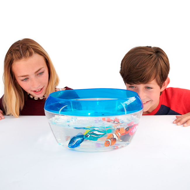 Фигурки животных - Интерактивная игрушка Robo Alive Роборыбка в ассортименте (7125SQ1)#5