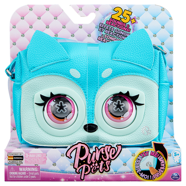 Рюкзаки та сумки - Інтерактивна сумочка Purse Pets Блуфоксі (SM26700/7530)#4