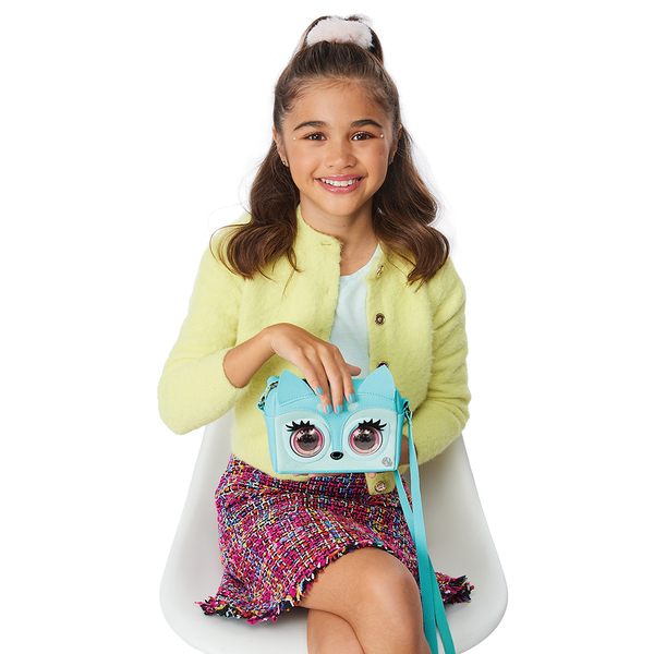 Рюкзаки та сумки - Інтерактивна сумочка Purse Pets Блуфоксі (SM26700/7530)#5
