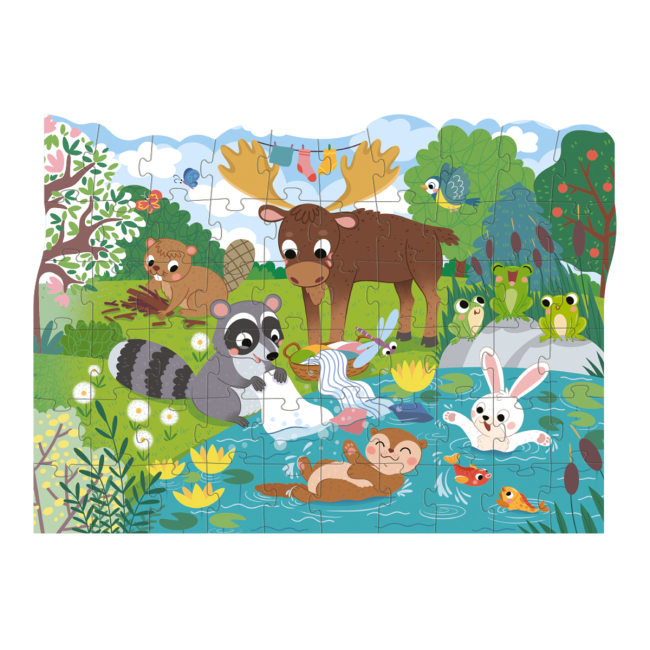 Пазли - Пазл DoDo Пори року Сонячні дні (300412)#2