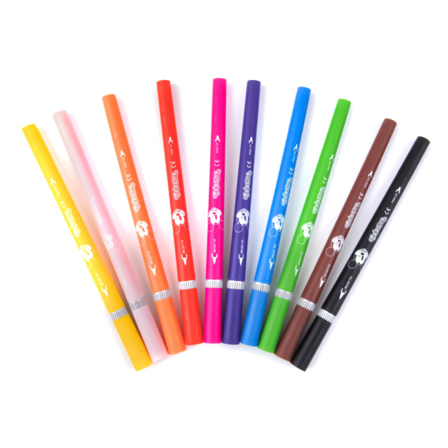 Канцтовари - Фломастери Colorino Disney Міккі Маус 10 кольорів двосторонні (89892PTR) (566536)#2