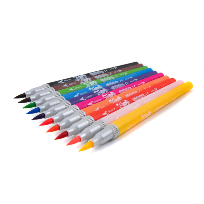 Канцтовари - Фломастери Colorino Disney Мінні Маус 10 кольорів двосторонні (90669PTR) (566537)#2