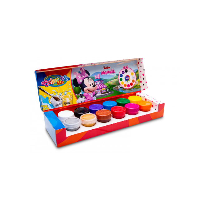 Канцтовари - Набір гуаші Colorino Disney Мінні Маус 12 кольорів 20 мл (90645PTR) (566552)#2