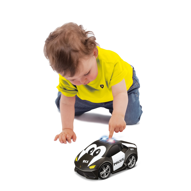 Машинки для малышей - Машинка Bb Junior Lamborghini Huracan полицейская (16-81206)#3