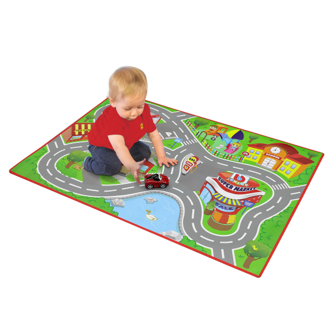 Машинки для малышей - Развивающий коврик Bb Junior LaFerrari Junior city playmat (16-85007)#3