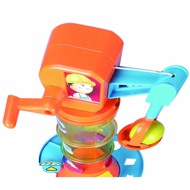 Автотреки - Игровой набор Bb Junior Volvo Stacking crane (16-88605)#2