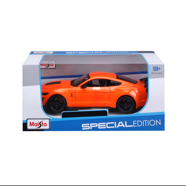 Автомоделі - Автомодель Maisto Ford Mustang Shelby GT500 помаранчева (31532 orange)#5