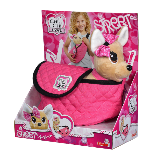 Мягкие животные - Мягкая игрушка Chi Chi Love Street Чихуахуа Фэшн с сумочкой (5893494)#4