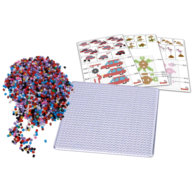 Мозаїка - Тривимірна термомозаіка Art and Fun 5 шаблонів 2400 елементів (6376030)#3