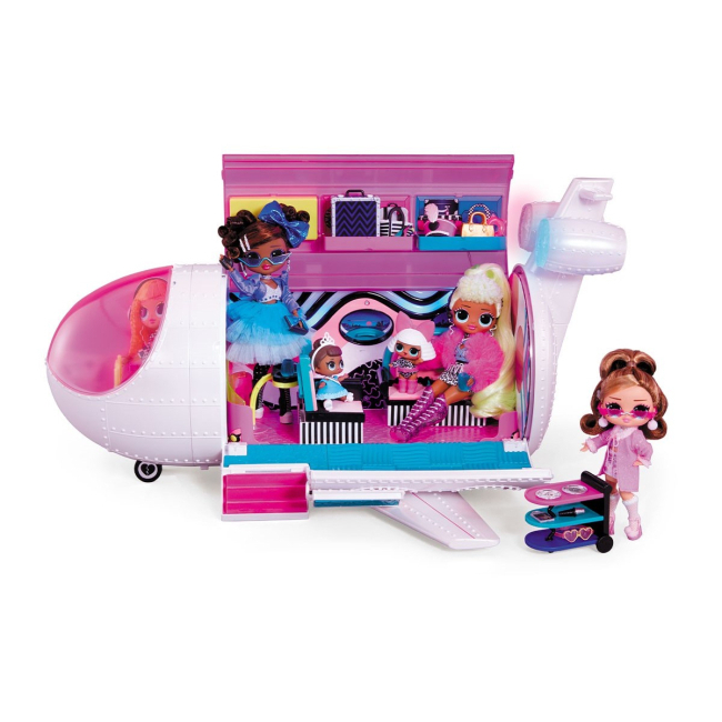 Транспорт і улюбленці - Ігровий набір LOL Surprise OMG Travel Літак (576051)#2