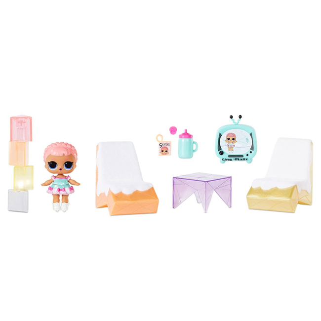 Куклы - Кукольный набор LOL Surprise Маленькие комнатки Ледяной уголок фигуристки (576648)#3