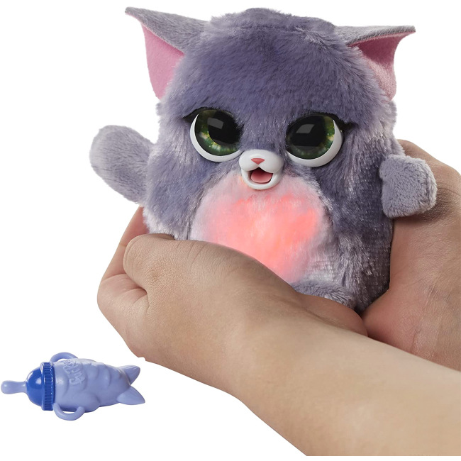 Мягкие животные - Интерактивная игрушка FurReal Friends Накорми зверька Котенок (F1779/F1925)#5