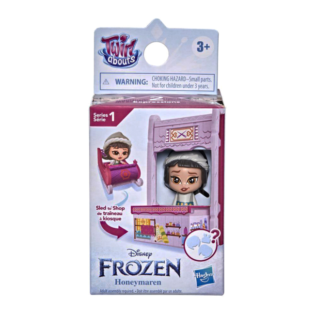 Фигурки персонажей - Набор Frozen 2 Twirlabouts Санки Ханнемарен с сюрпризом 2 в 1 (F1822/F3132)#4