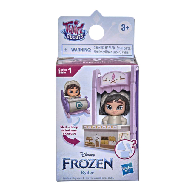 Фигурки персонажей - Набор Frozen 2 Twirlabouts Санки Райдера с сюрпризом 2 в 1 (F1822/F3133)#4