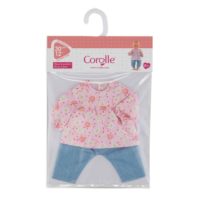 Одежда и аксессуары - Набор одежды для пупса Corolle Весенние цветы 30 см (9000110080)#3