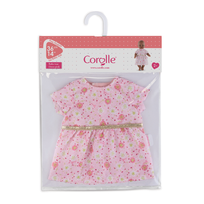 Одежда и аксессуары - Платье для пупса Corolle Весенние цветы 36 см (9000140060)#3